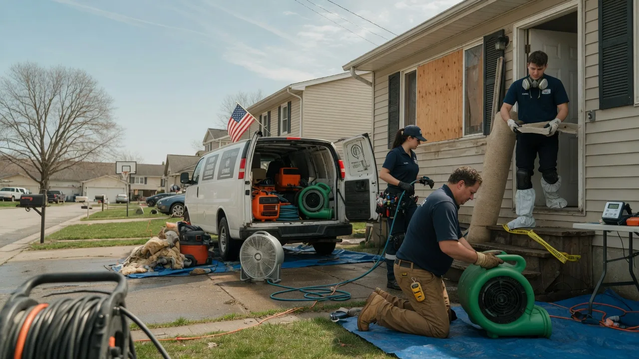Water Damage Restoration in Hudsonville, MI near me